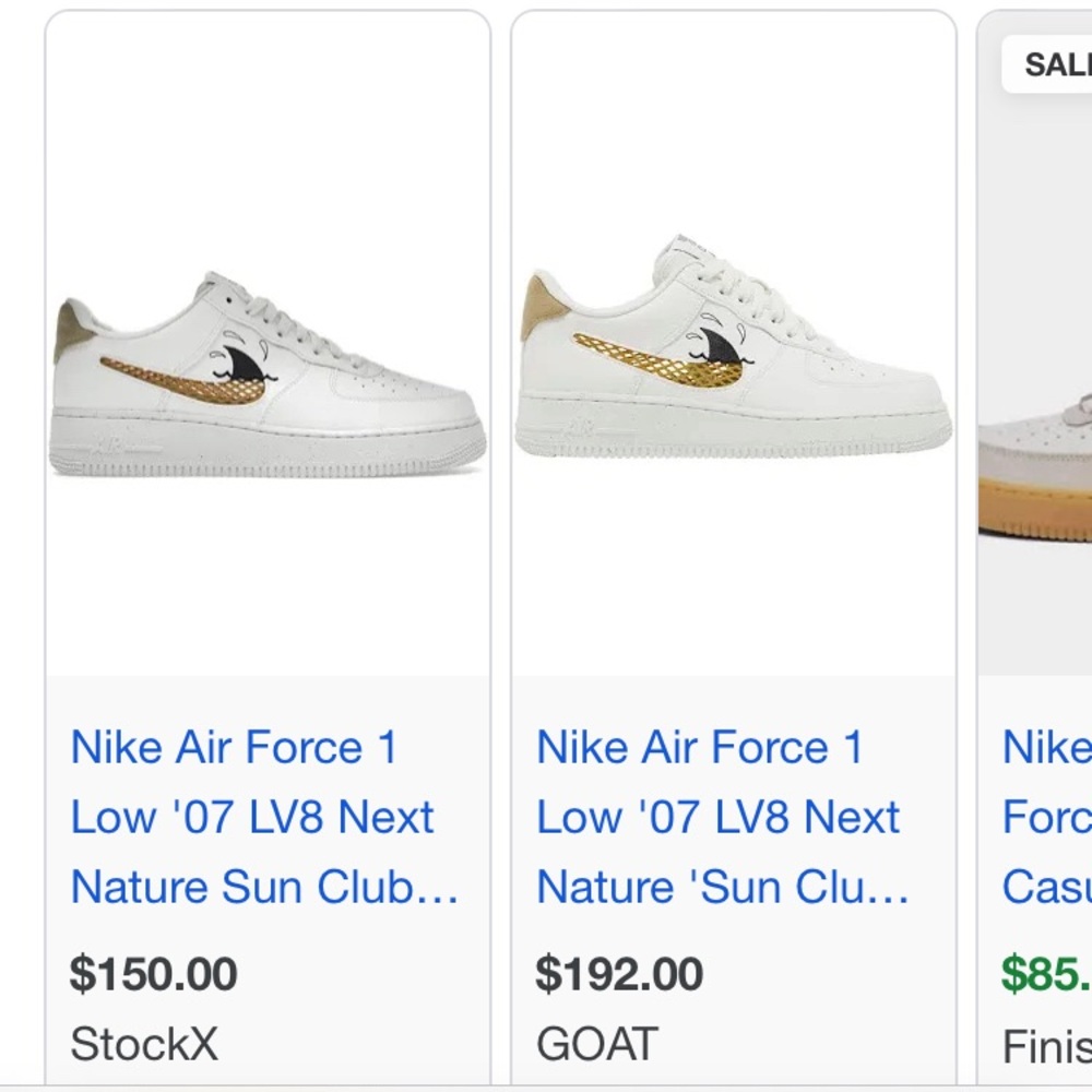 Nikes Air Force 1